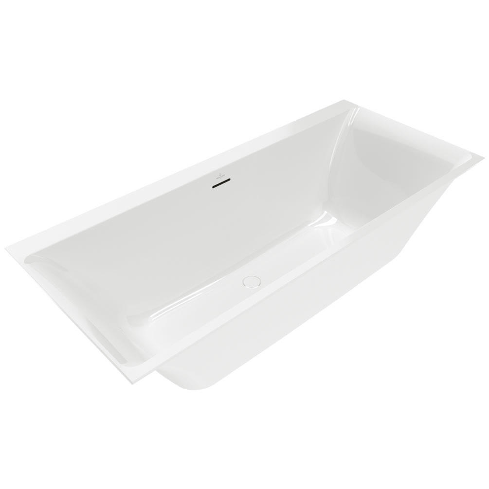 Cutout image of Villeroy & Boch Subway 3.0 1800 x 800mm Double-Ended Bath